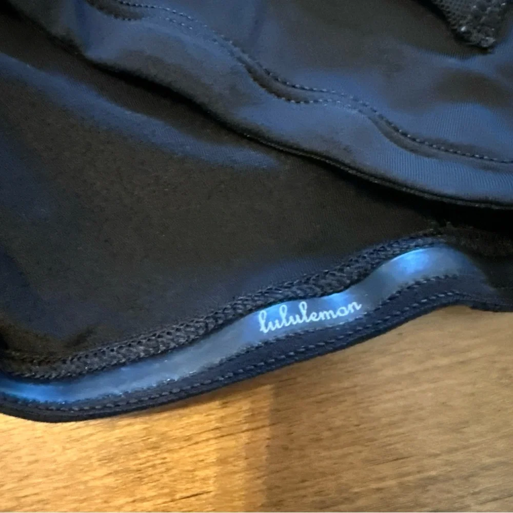 Lululemon Run: Womens 4 Pace Setter Skirt 4 way Stretch Plush Petal Black Ghost - Picture 9 of 11